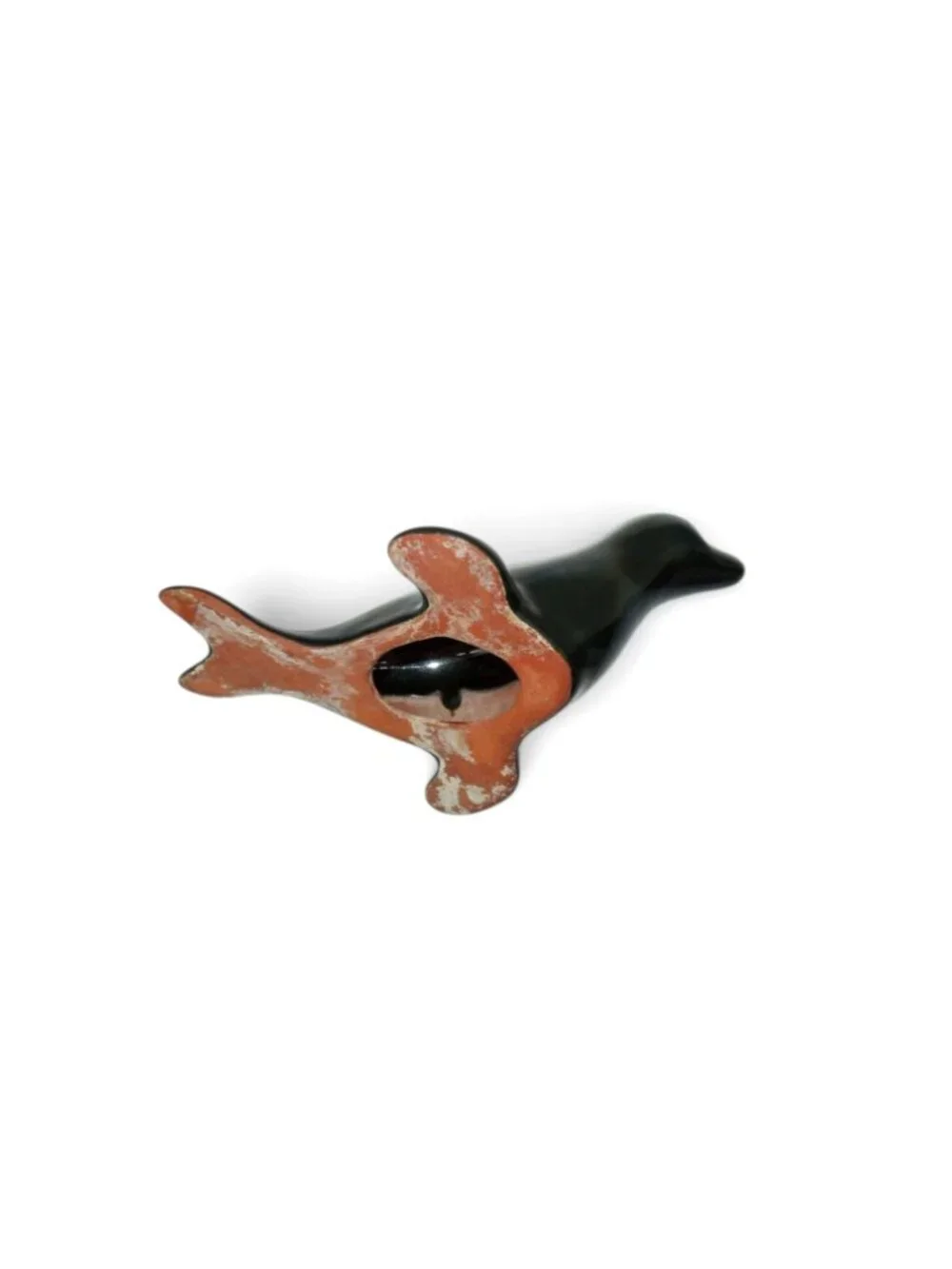 Blue Mountain Pottery Seal Teal Green Figurine Vintage - Picture 11 of 12